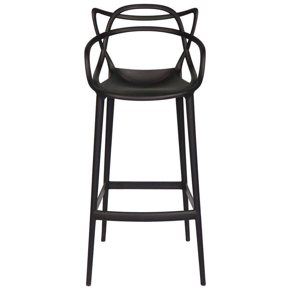 Banqueta Alta Masters Allegra - Preto