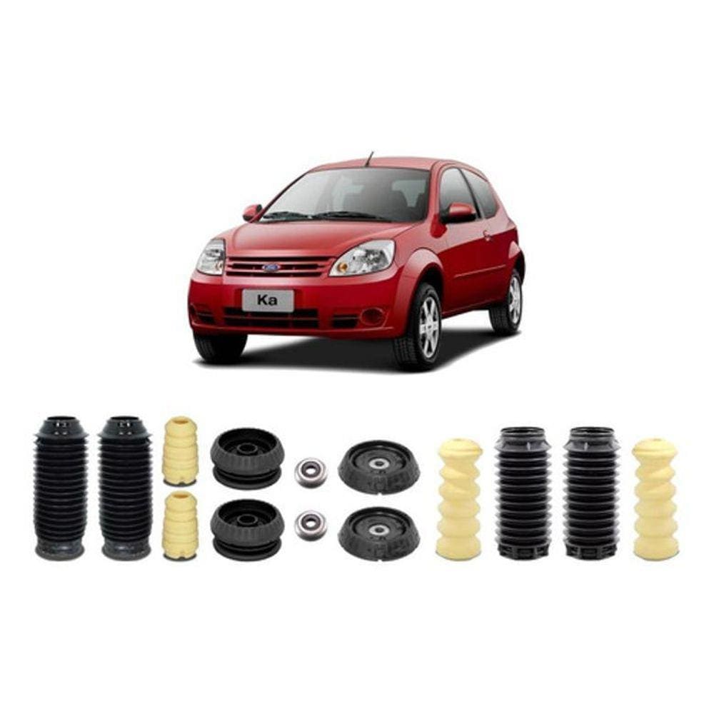 4 Kits Suspensão Dianteira Traseira Ford Ka 2009 2010 2011
