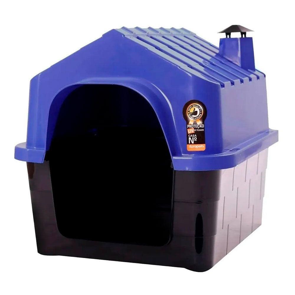 Casa Durapets Plástica Durahouse N.3 Azul