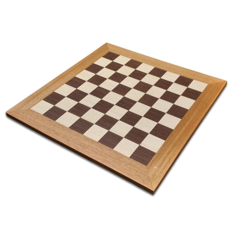 Jogo Xadrez Tabuleiro 50x50 Cm Com Gaveta Madeira Com Peças