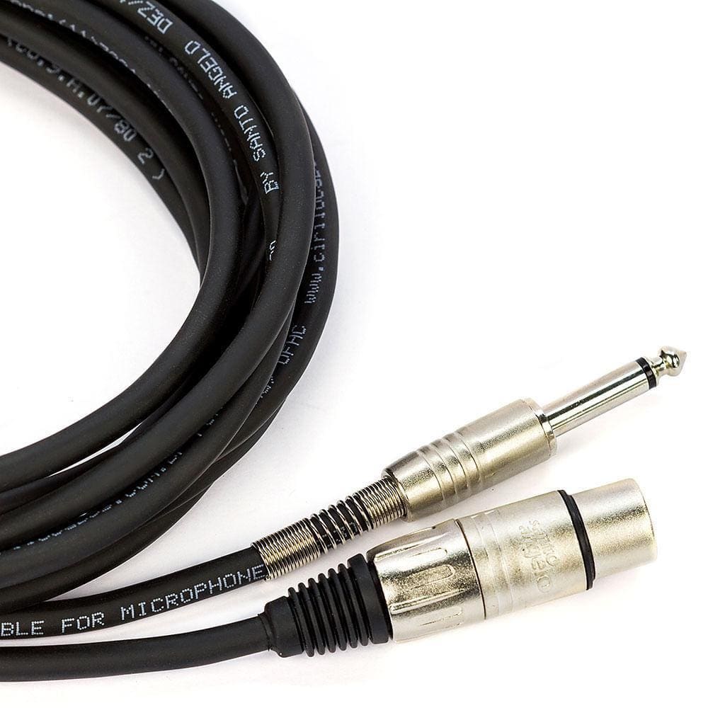 Cabo Microfone Santo Ângelo P10 Xlr Fêmea 1M