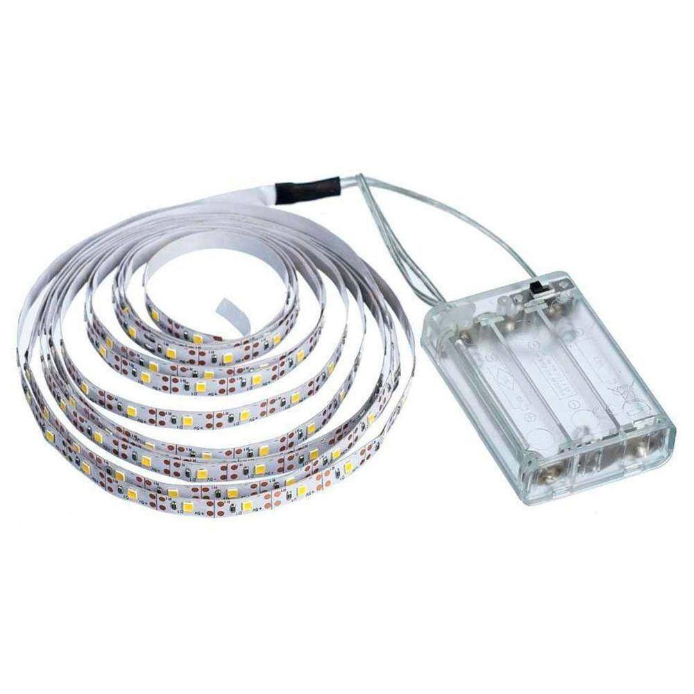 Kit 20 Fios Fita Led Luz Branca 120 Lâmpadas Led 2m à Pilha