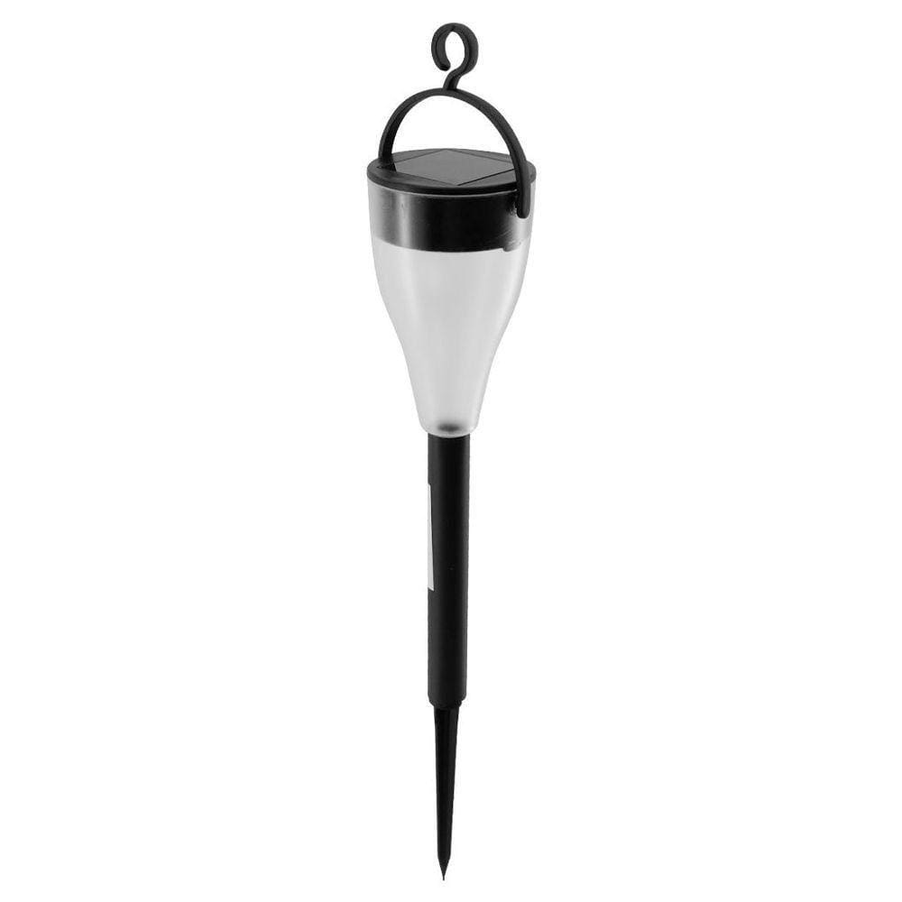 Luminária De Jardim Solar Luz De Led