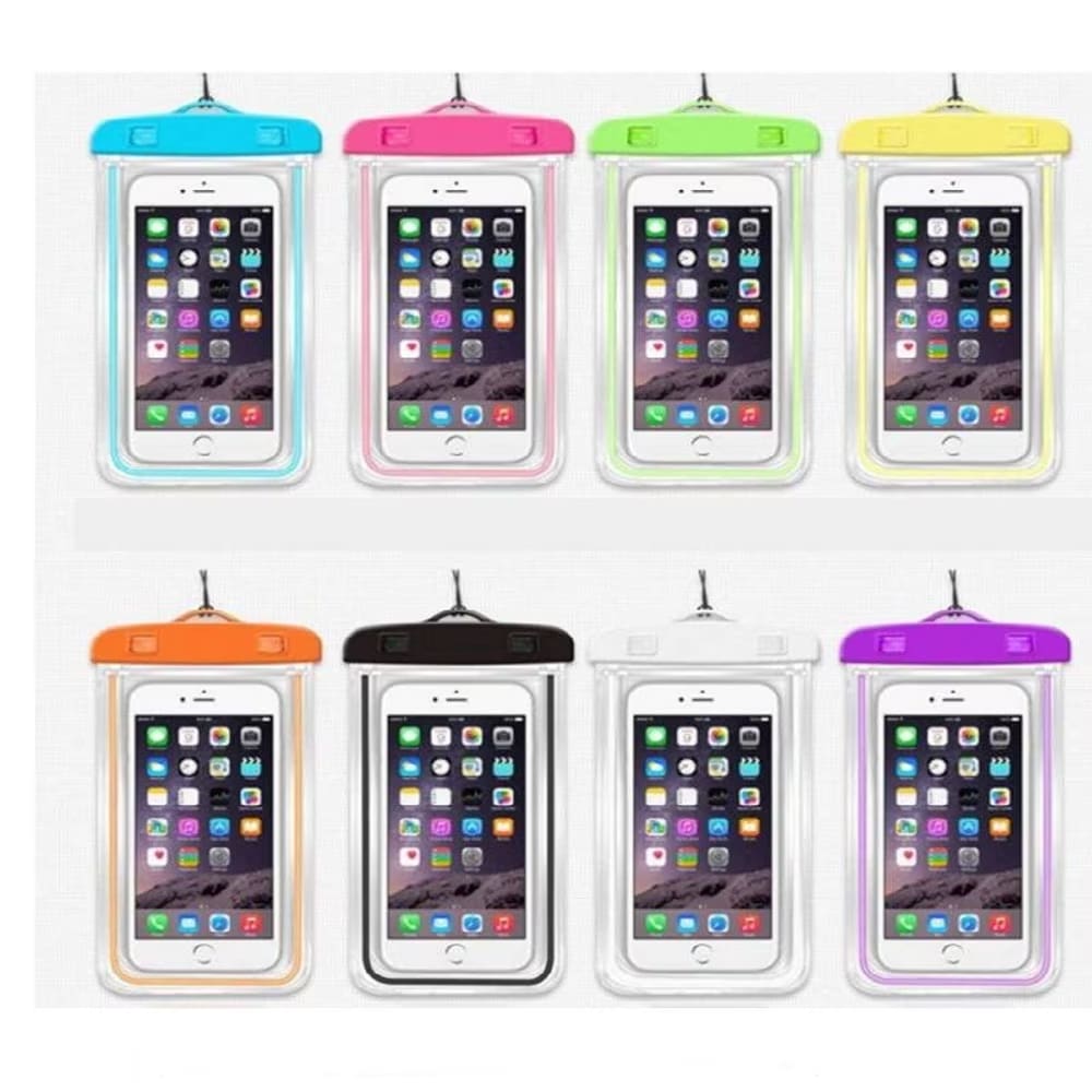 Kit 2 Unid Capa Bolsa a Prova d`água Case para Celular