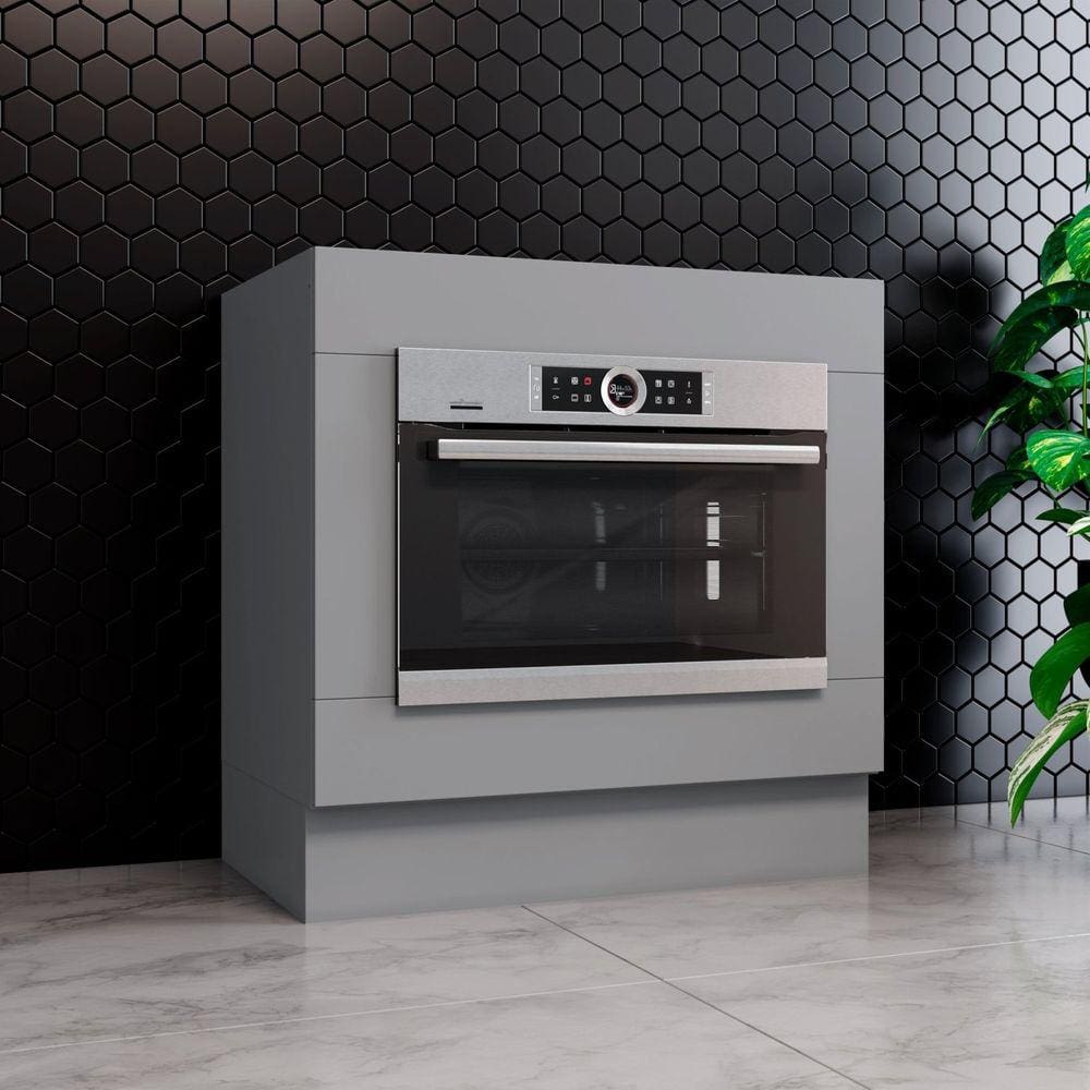 Balcão para Forno de Embutir Internacional Cinza