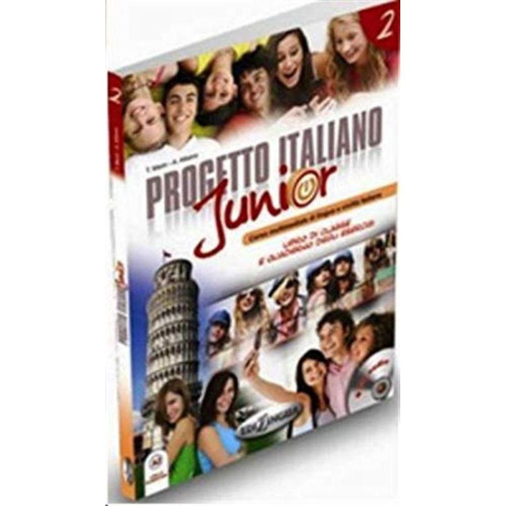 Progetto Italiano Junior 2 - Libro Di Classe & Quaderno Degli Esercizi + Cd Audio (A2)