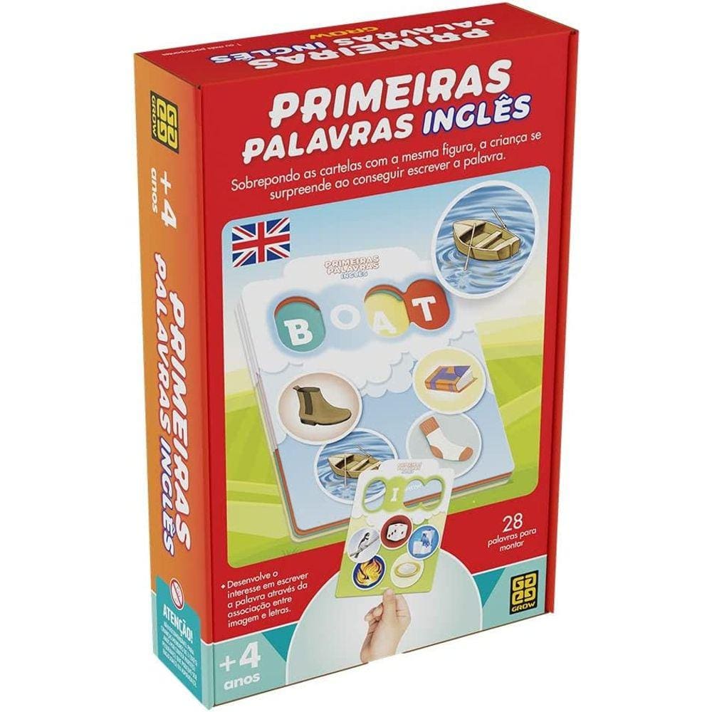 Primeiras Palavras em Inglês