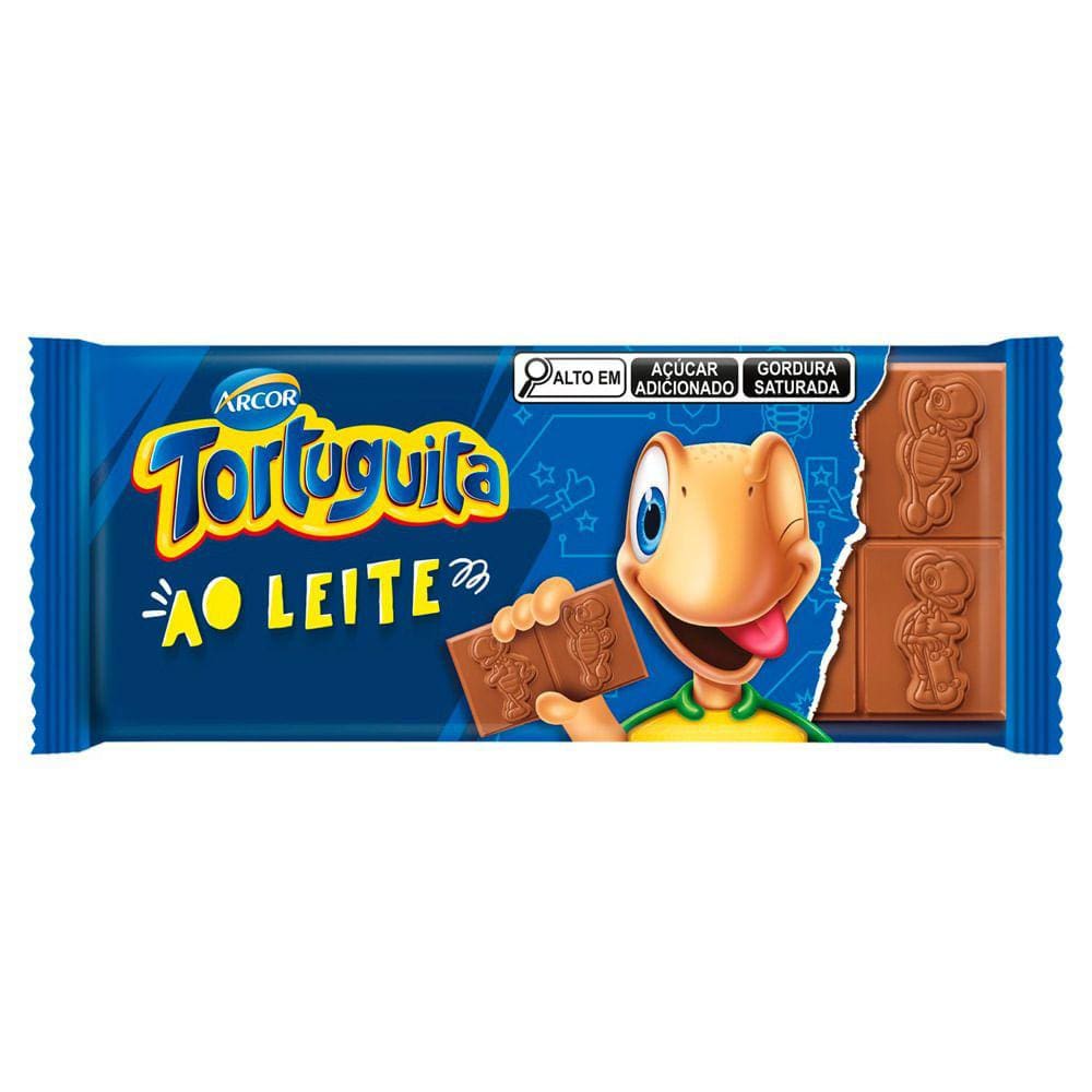 Chocolate tortuguita ao leite aerado arcor | extra | Extra