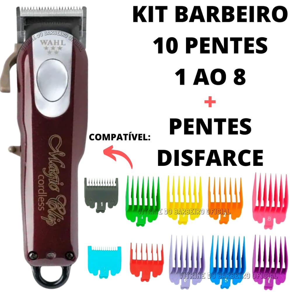 8 Pentes Com 2 De Disfarce Acabamento Meia E Um E Meia Kemei