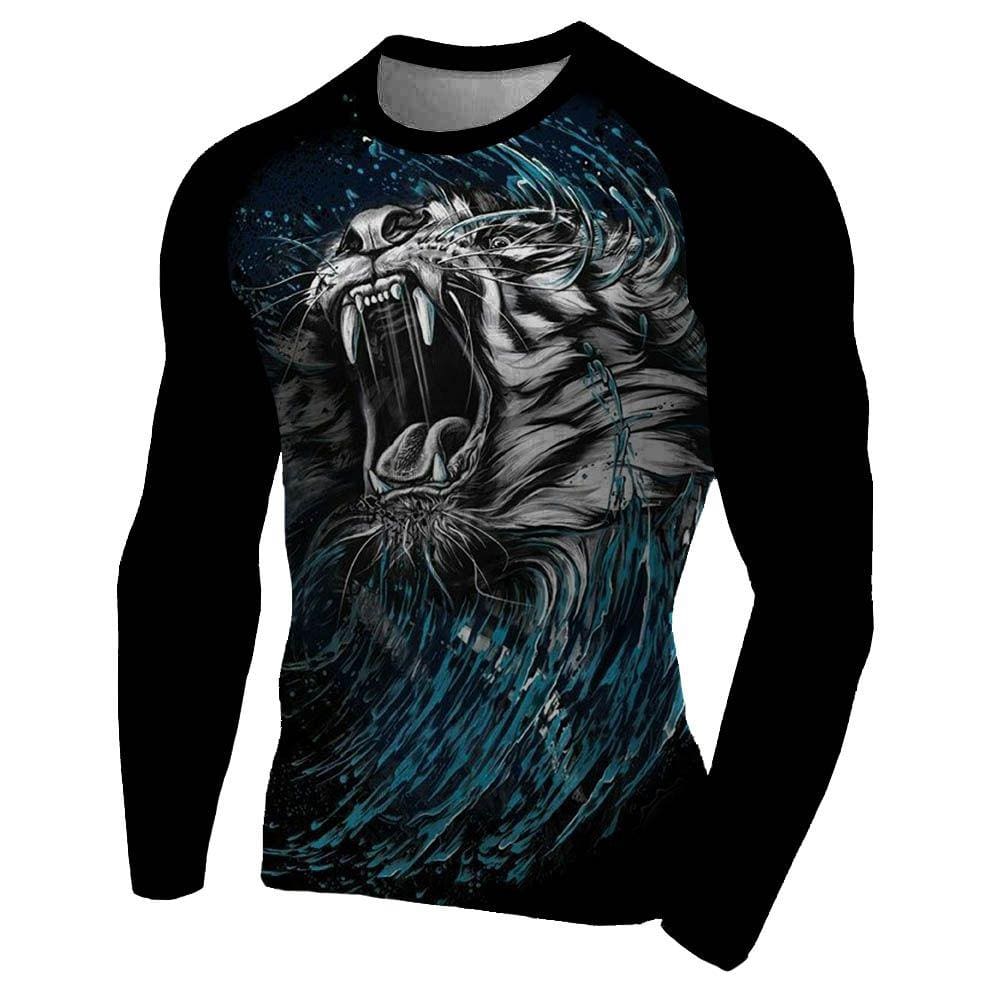 Rash Guard Tigre  Masculina Atlética