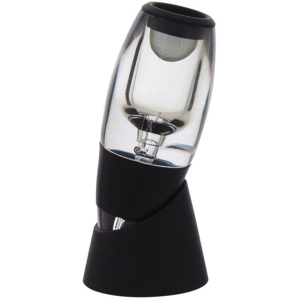 Pourer Aerador Vinho 15X6X6Cm Acrilico Transp