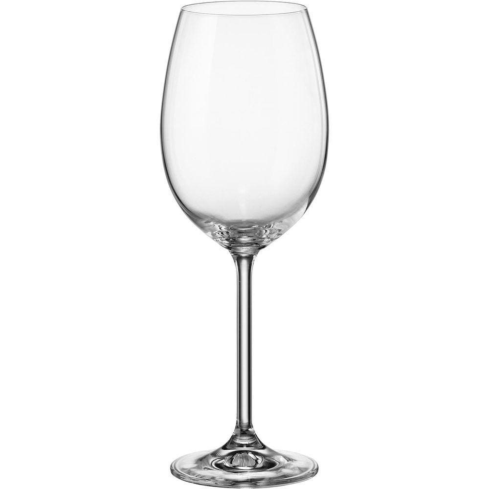 Bohemia Natalia Maxima Taça Vinho 23X8X8Cm 450Ml Cristal Transp 6Pç
