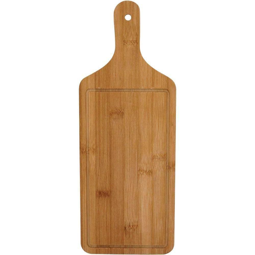 Table Tábua Para Servir 1X40X15Cm Bambu Natural