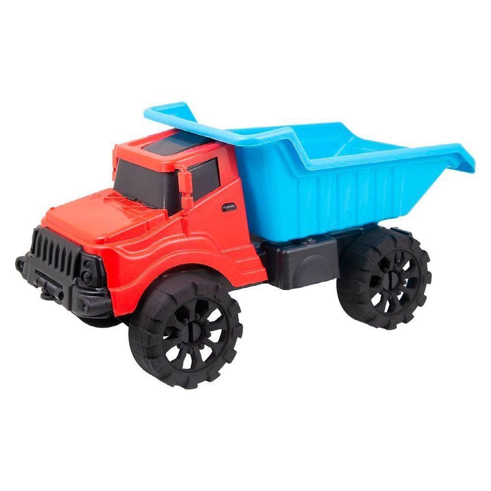 Brinquedo Caçamba Com Basculante Articulável Máquina Construção 39cm