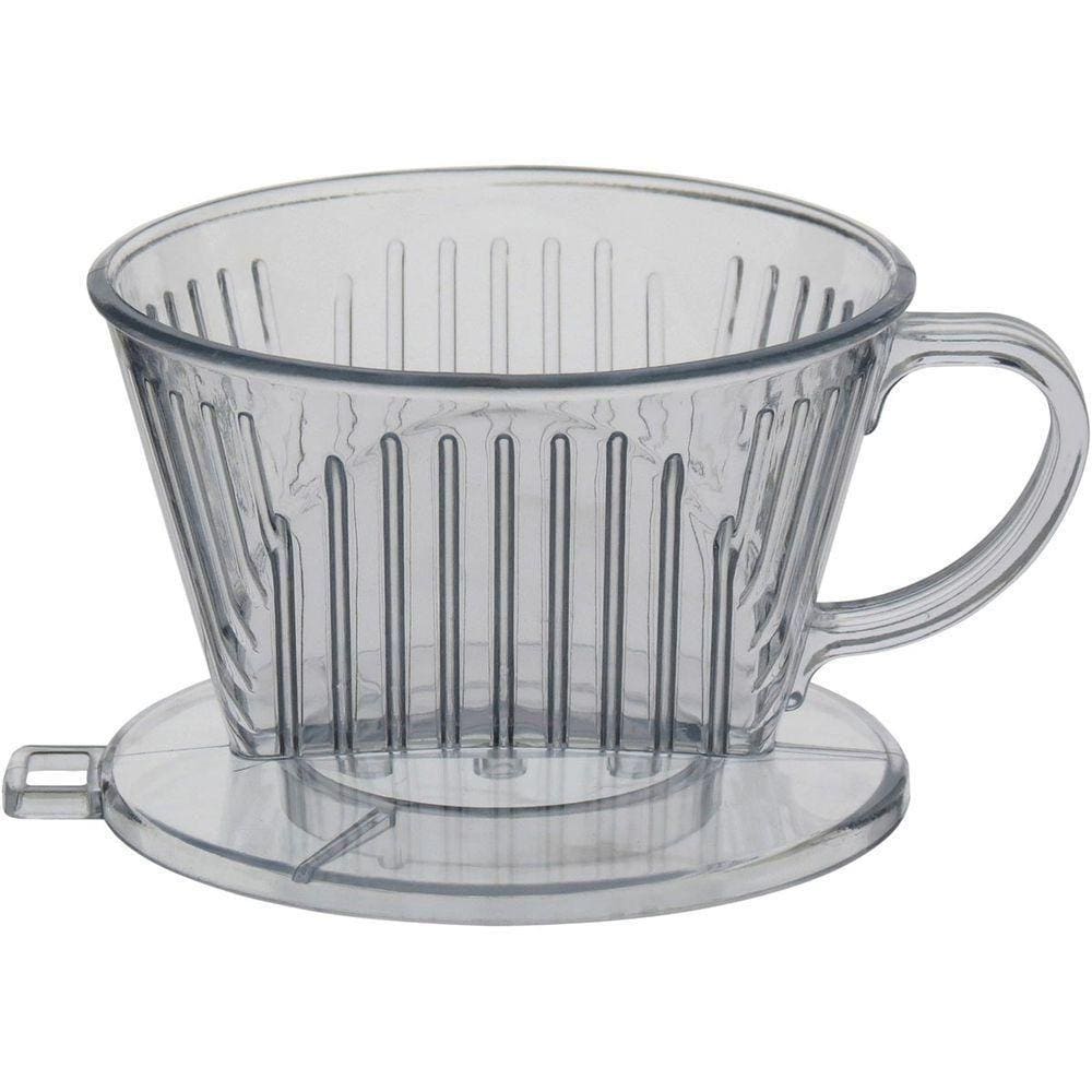 Suporte Filtro Café 6X9X10Cm Plástico Transp