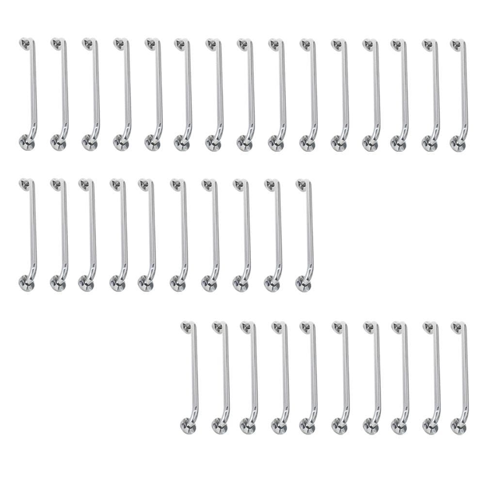 Alça de Apoio Barra 80cm Segurança Kit 34 Unidades Idoso Deficiente Cadeirante Box Banheiro Corredor Deficiente Idoso Acessibilidade Suporte