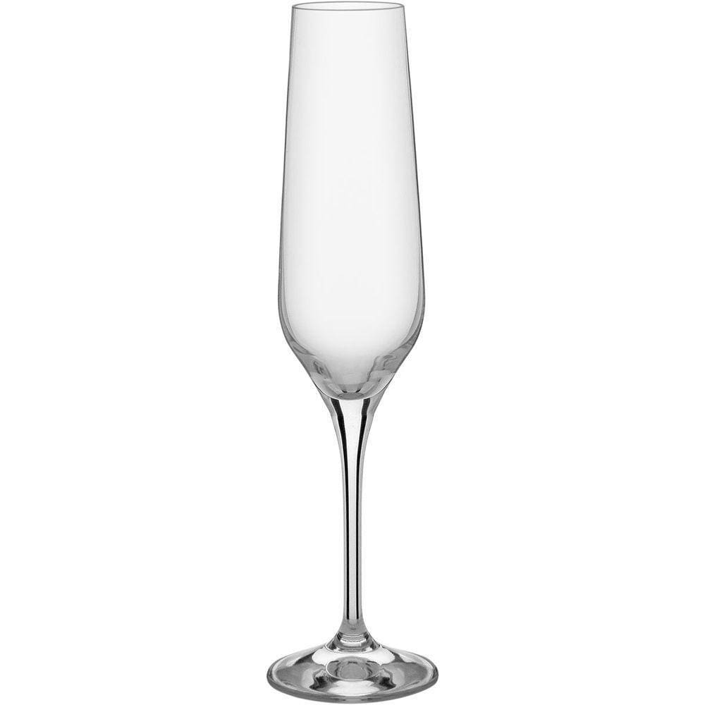 Bohemia Rebecca Taça Champanhe 26X7X7Cm 195Ml Cristal Transp 6Pç
