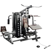 Estação de Musculação Pro Deluxe 204kg WCT Fitness