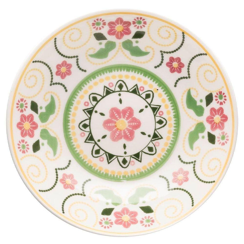 Kit 10 Pratos Fundos Unni Lima Oxford® Cerâmica 20,5 Cm