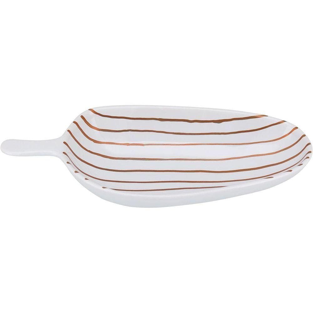 Magical Adorno 6X32X14Cm Cerâmica Dourado