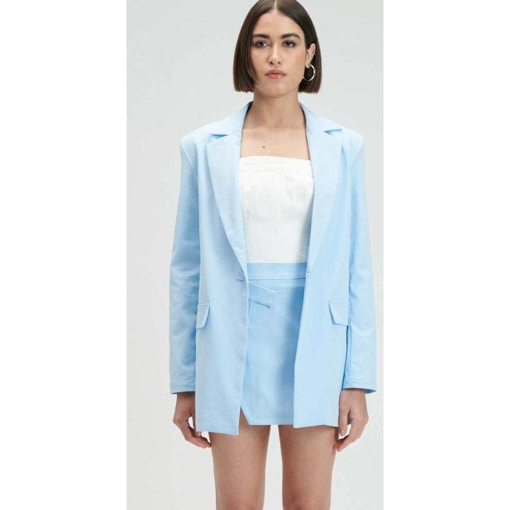 Blazer Alfaiataria Alongado Feminino Myft