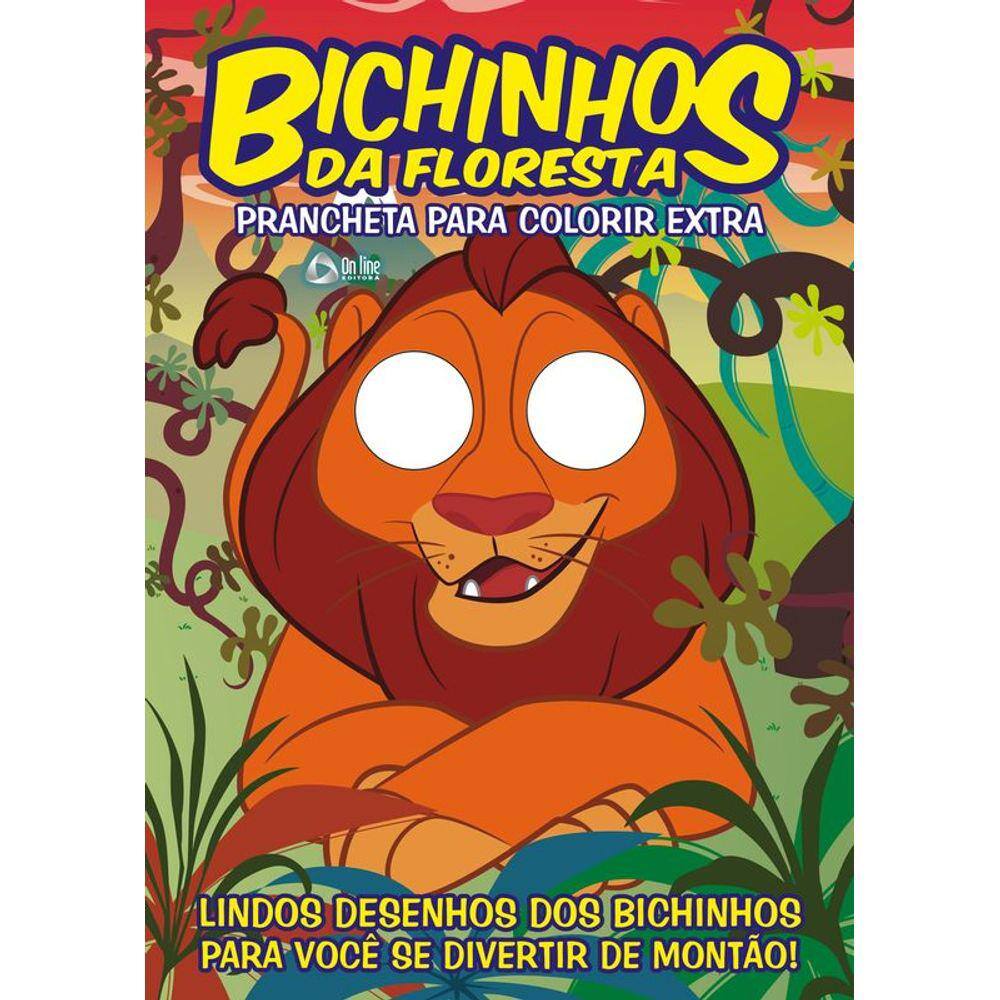 Bichinhos Fofinhos Prancheta Para Colorir Extra