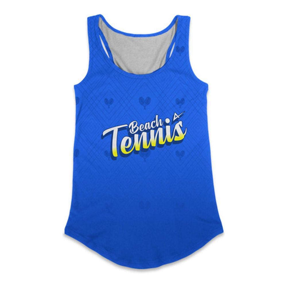 Regata Fem Beach Tennis Azul