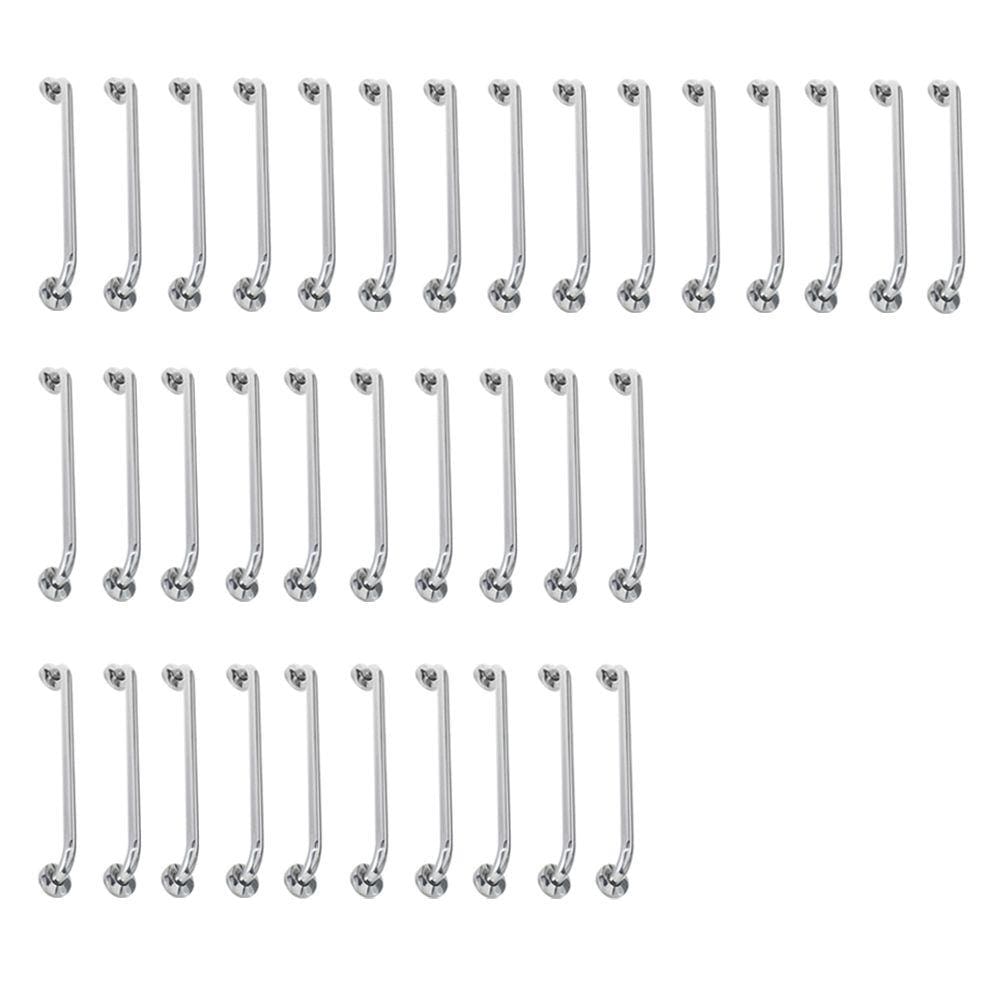Alça Barra de Apoio 80cm Segurança Kit 34 Unidades Deficiente Gestante Idoso Cadeirante Quarto Banheiro Box Corredor Acessibilidade