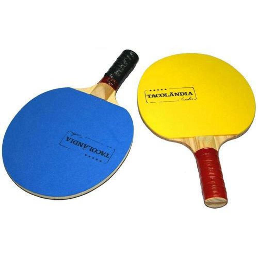 Par Raquete Ping-pong Tênis De Mesa Comum (2 Peças)
