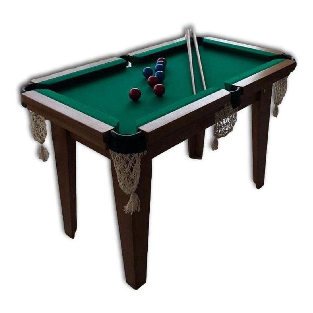 Mesa De Bilhar Snooker Infantil Sinuca Menina ou Menino - Braskit - Sinuca  / Bilhar Infantil - Magazine Luiza