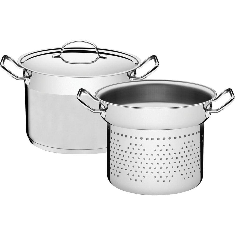Jogo Cozi-Pasta Tramontina Aço Inox Professional 20Cm 2 Pç