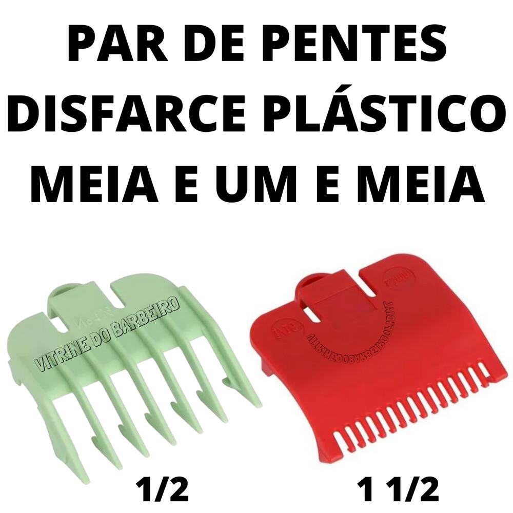 Pente De Disfarce 1.5 E 0.5 Para Máquina De Corte Universal!