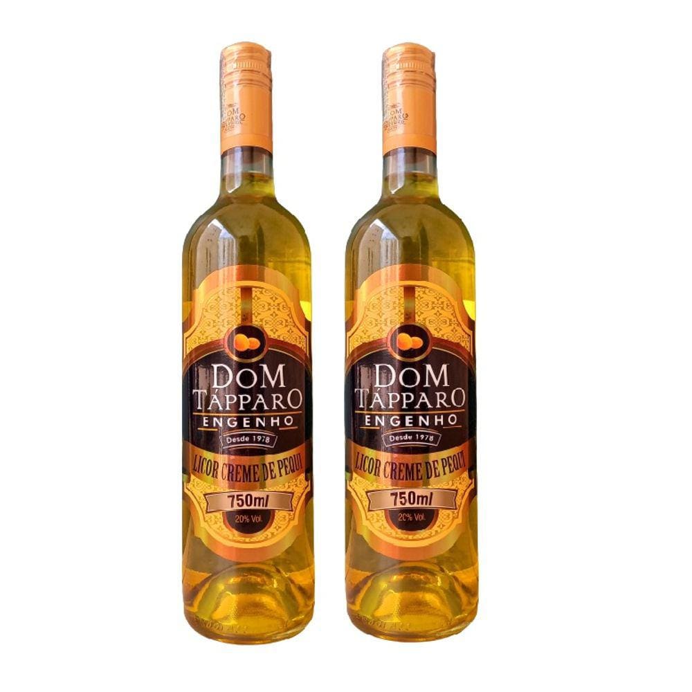 Kit Licor Creme De Pequi Dom Tápparo 750ml 2 unidades