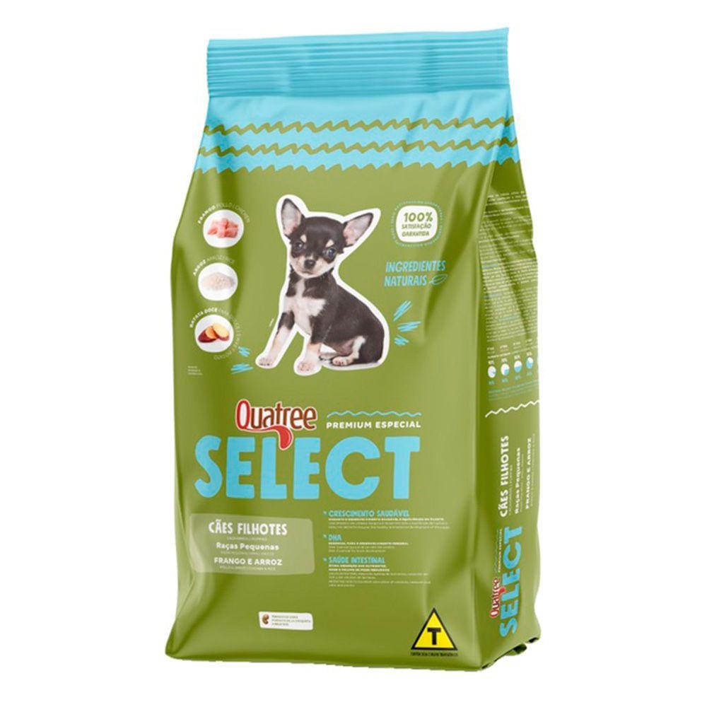 Ração Quatree Select Cães Filhote Raças Pequenas 1kg