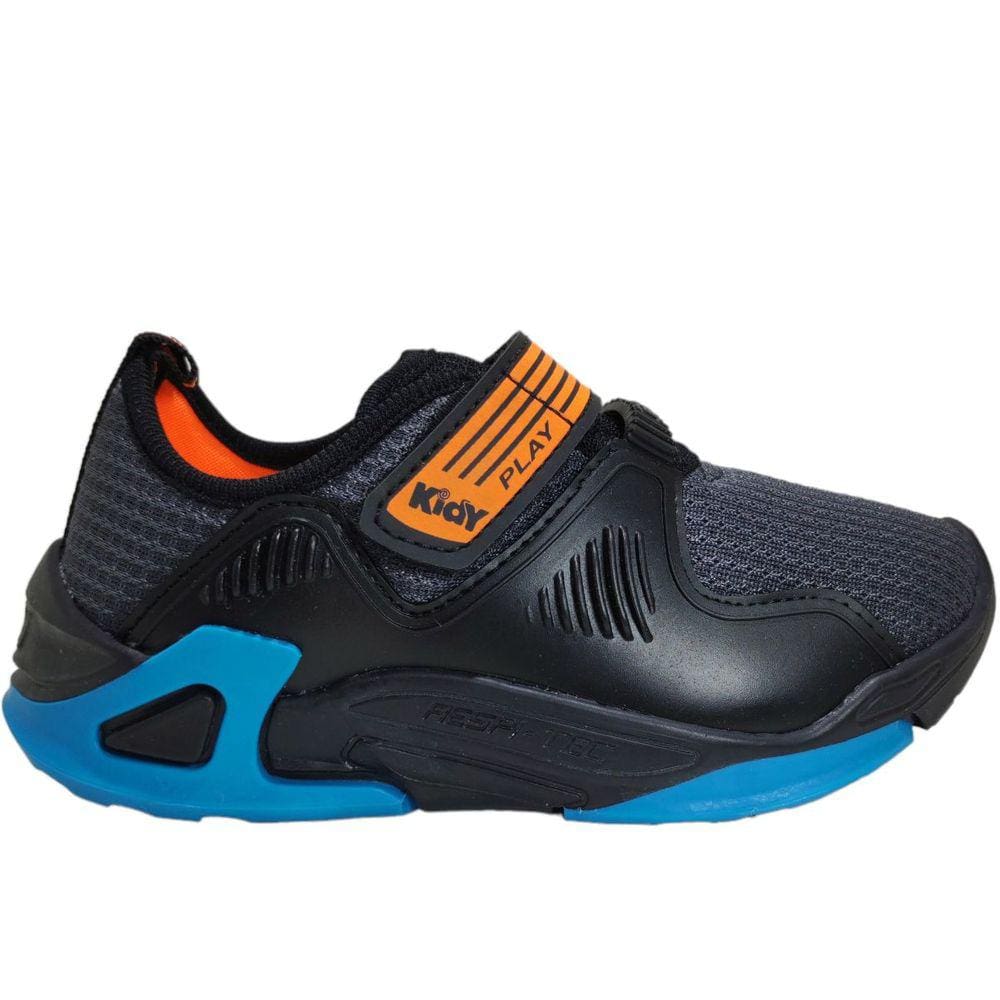 Tênis Infantil Menino com Carrinho Jogging/Running Kidy Play 007-0636