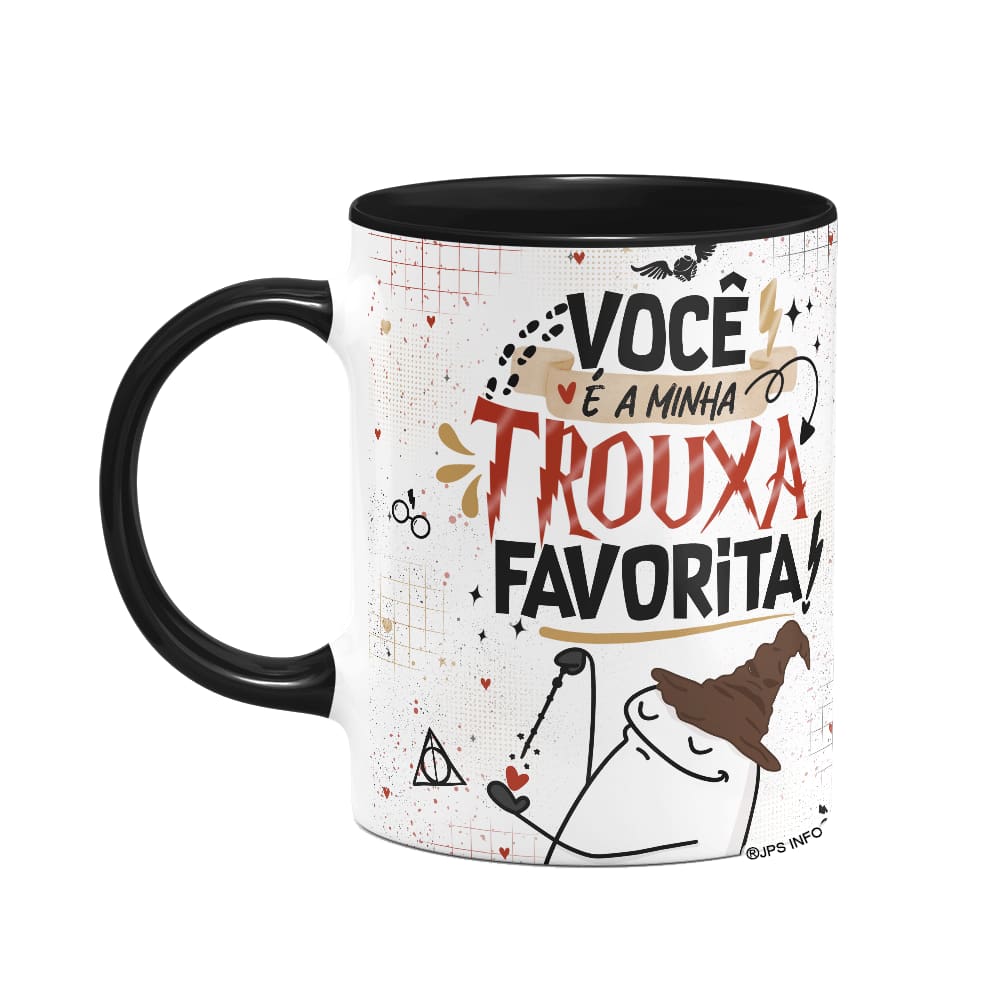 Caneca Flork - Você é a minha trouxa favorita! B-black