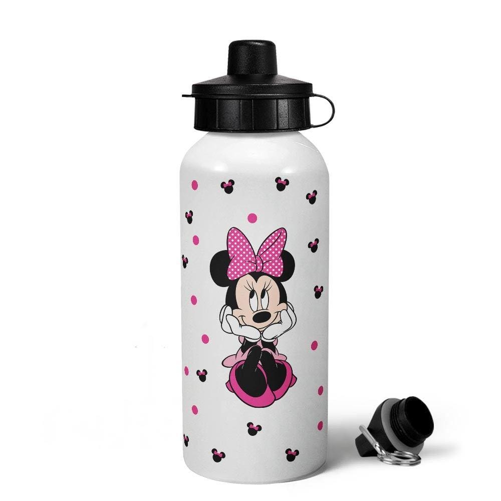 Garrafa Squeeze MQ - Minnie Frente e Verso