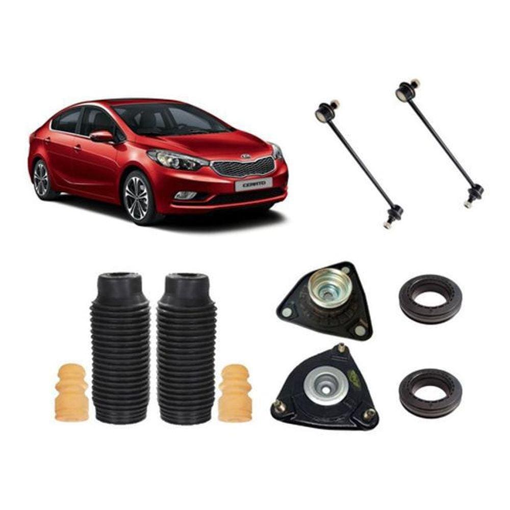 Par 2 Kit Do Amortecedor Dianteiro Kia Cerato 2016 17