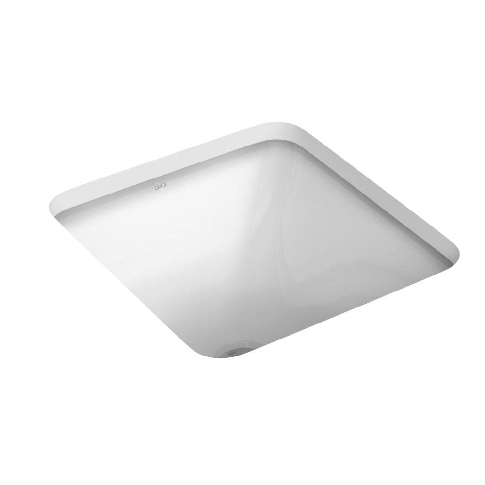 Cuba de Embutir Quadrada Branca 35cm L.415.17