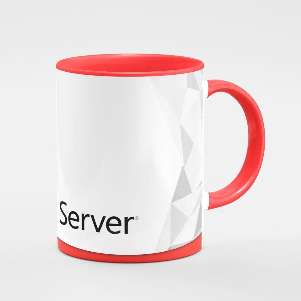 Caneca Dev SQL Server - B-red
