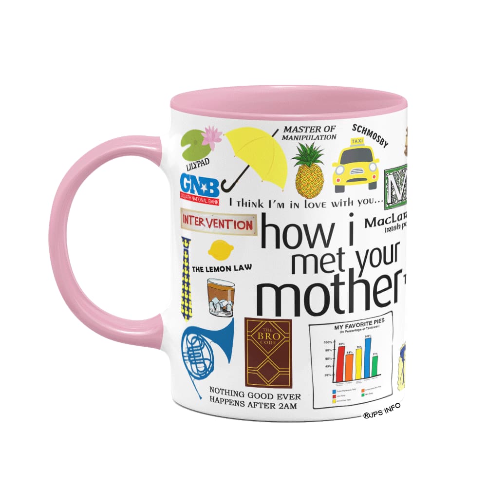 Caneca Icons Moments - How i met your mother - B-pink