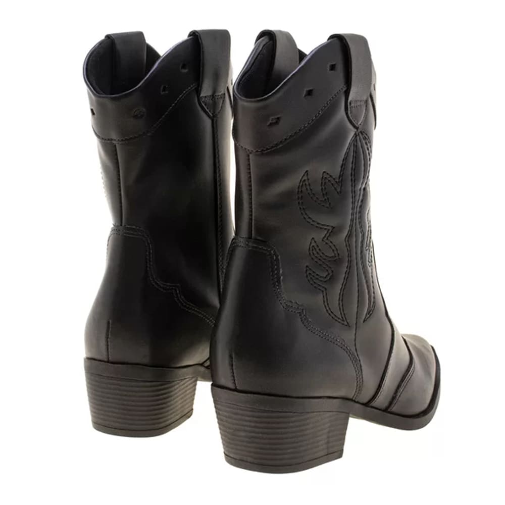 Bota Feminina Country Western Rodeio Sua Cia Cano Médio