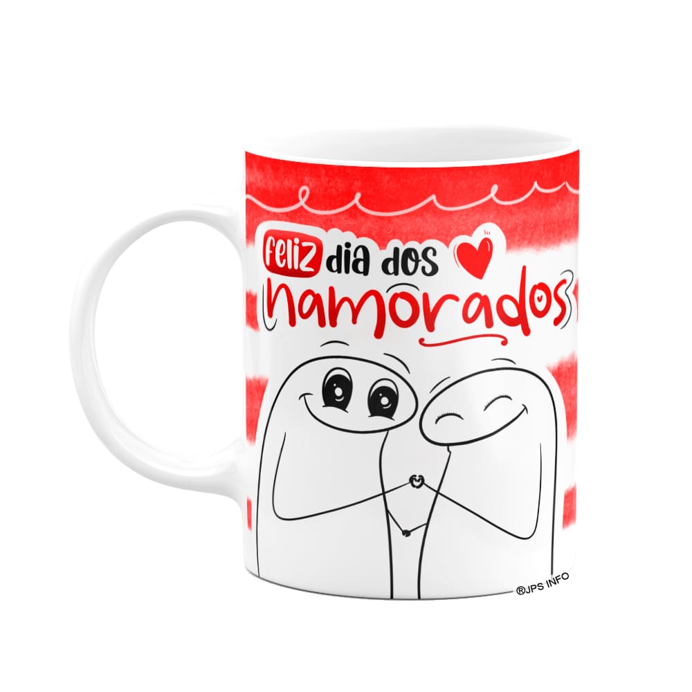 Caneca Flork Namorados - Feliz dia dos namorados