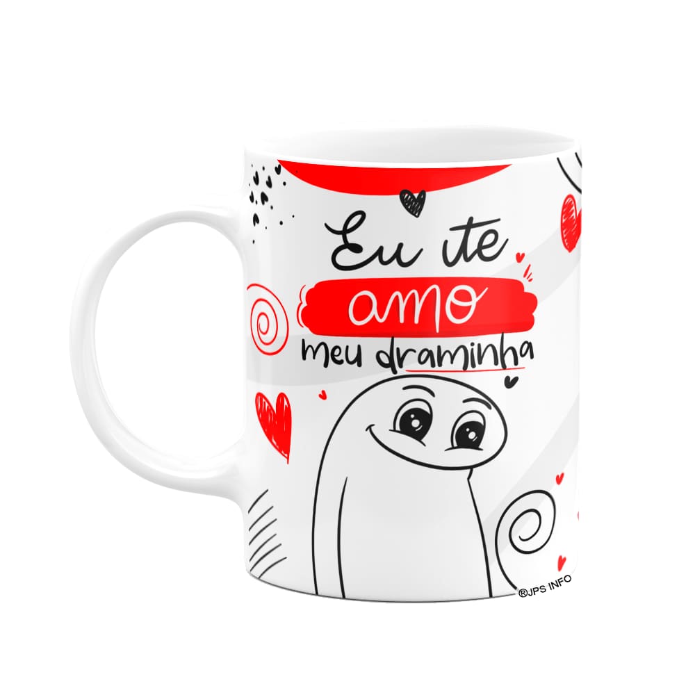 Caneca Flork Namorados - Te amo, meu draminha