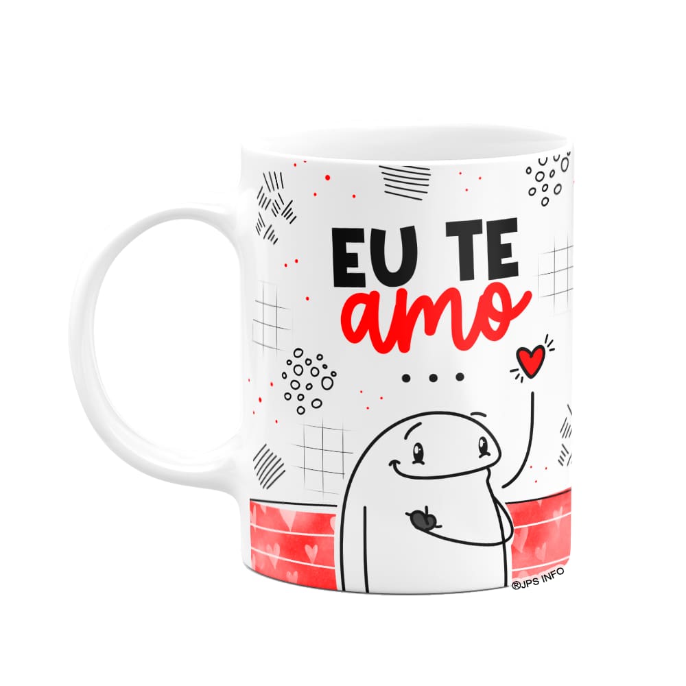 Caneca Flork Namorados - Te amo, mas as vezes...
