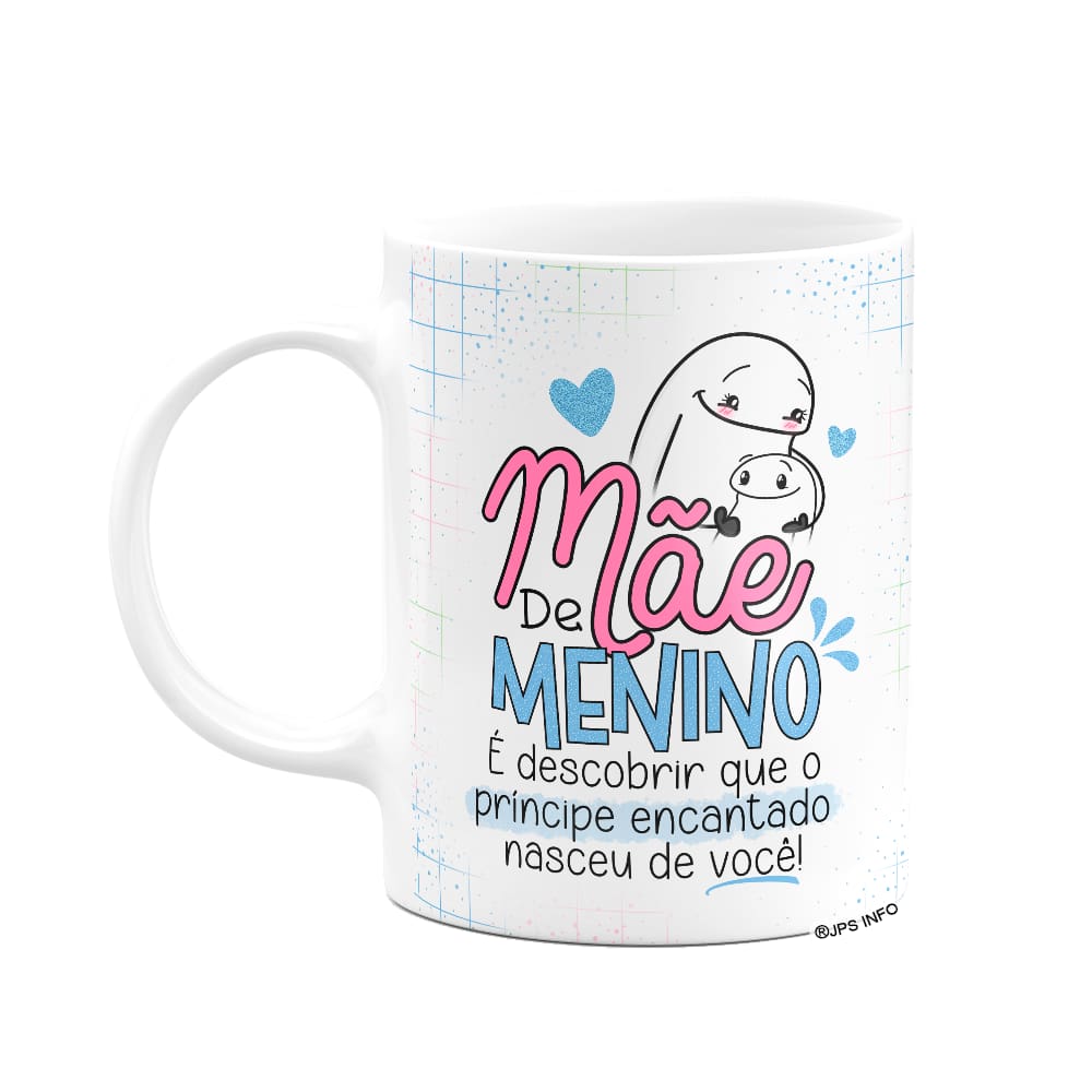Caneca Flork Mães - Mãe de menino