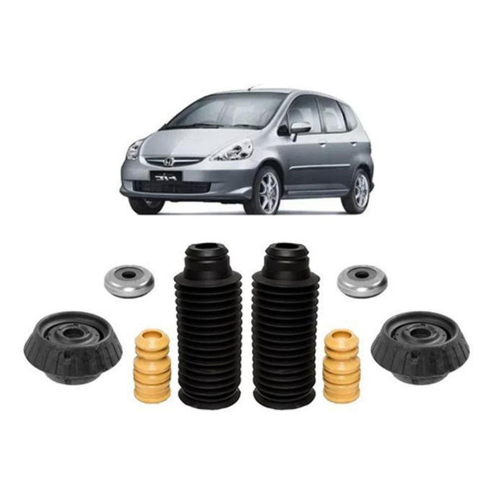 Kit Batente Suspensão Dianteira Honda Fit 2006 2007 2008
