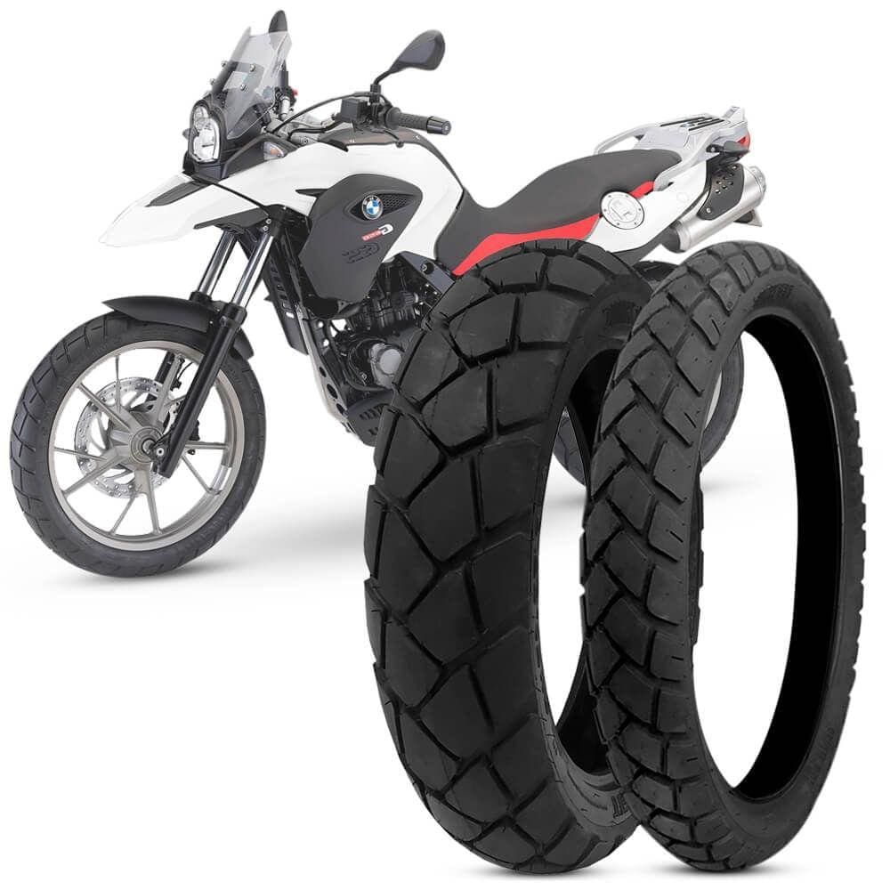 2 Pneu Moto G 650 Gs 150/70-17 69H 110/80-19 59H