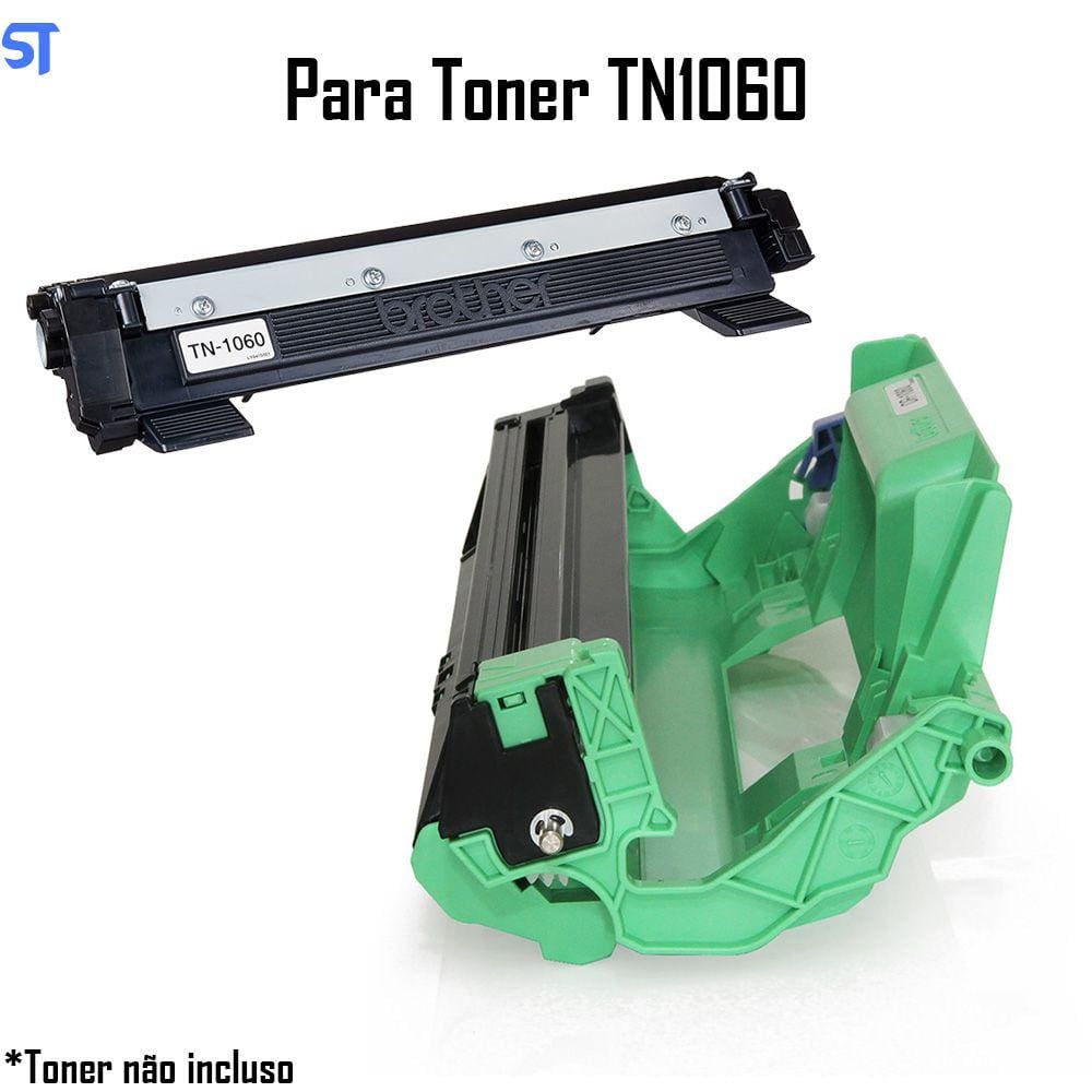 Foto Condutor Cartucho de Cilindro Brother DR1060 | para Toner TN1060 | DCP1512 HL1112 HL1212 DCP1602 DR-TN1000 Premium