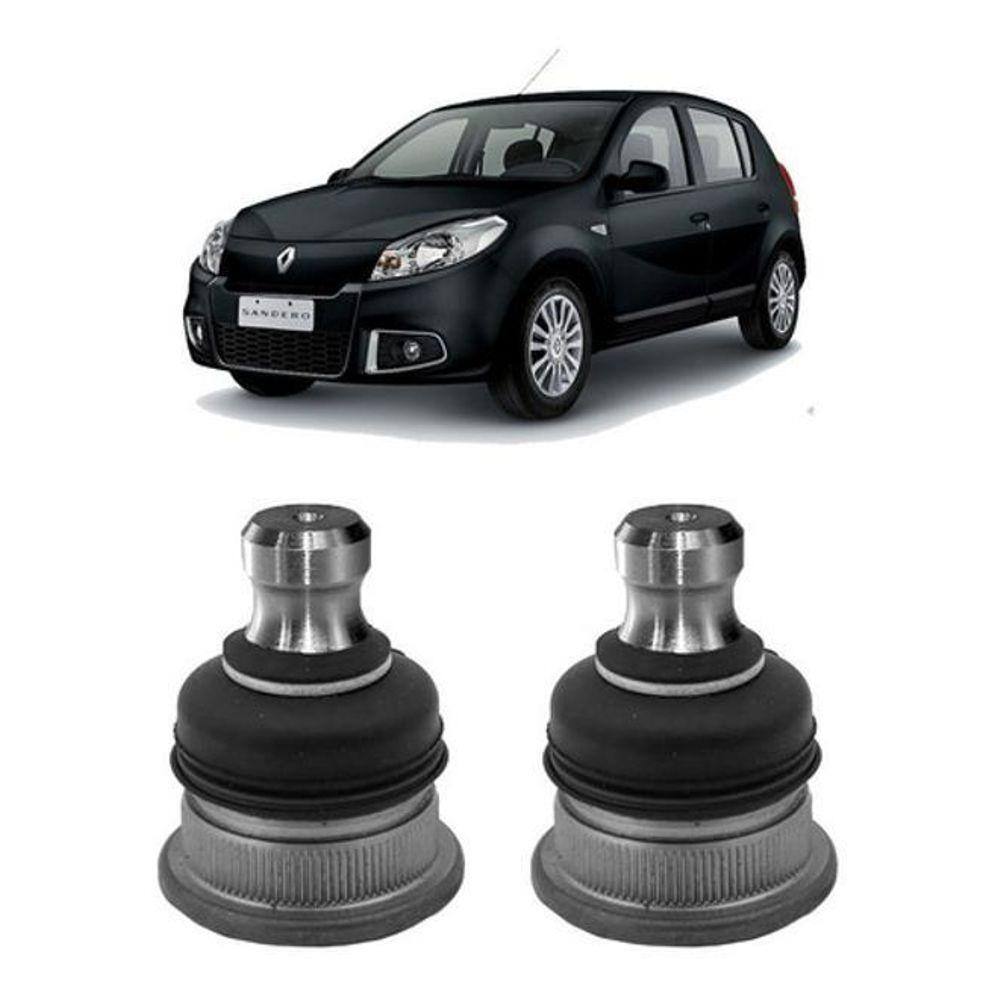 Par Pivô Da Bandeja Dianteira Renault Sandero 2011 2012 2013